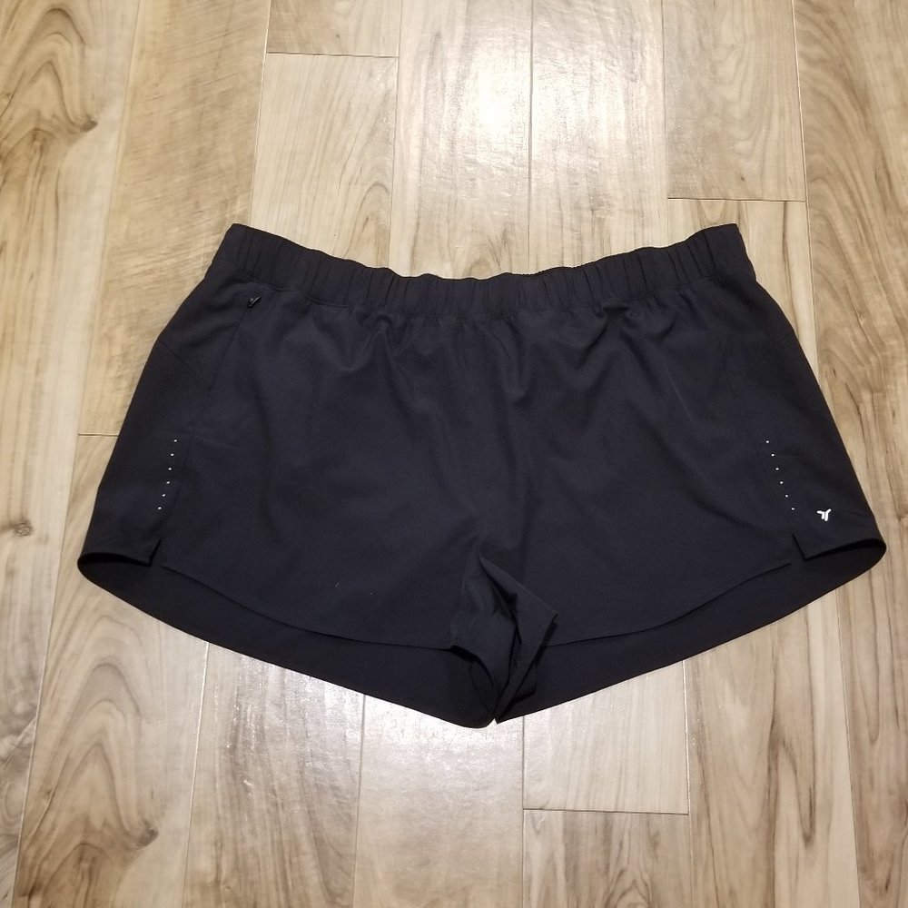 Old Navy Active Black Pull On Shorts Size 3X NEW